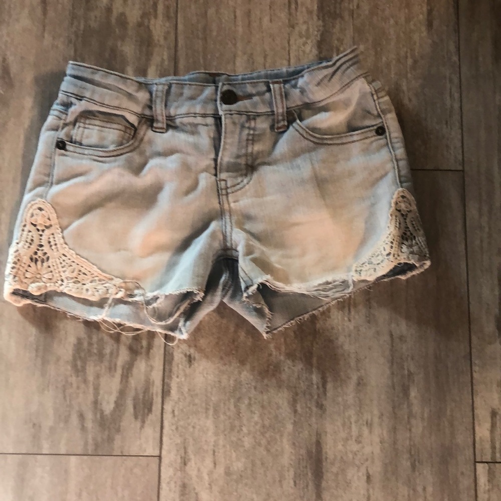 Girls jean shorts